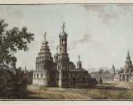 Alexeyev Fiodor New Jerusalem. Cathedral of the Resurrection of Christ - Hermitage